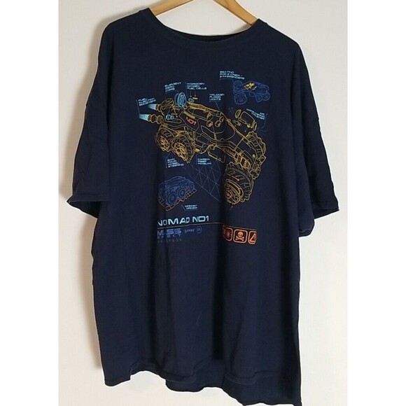 Lootwear Other - Mass Effect Andromeda Nomad ND1 Blueprint T-Shirt 4XL Loot Wear Exclusive